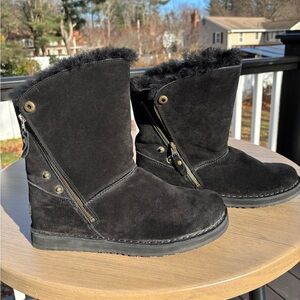New cloud nine size 11 alpaca suede boots